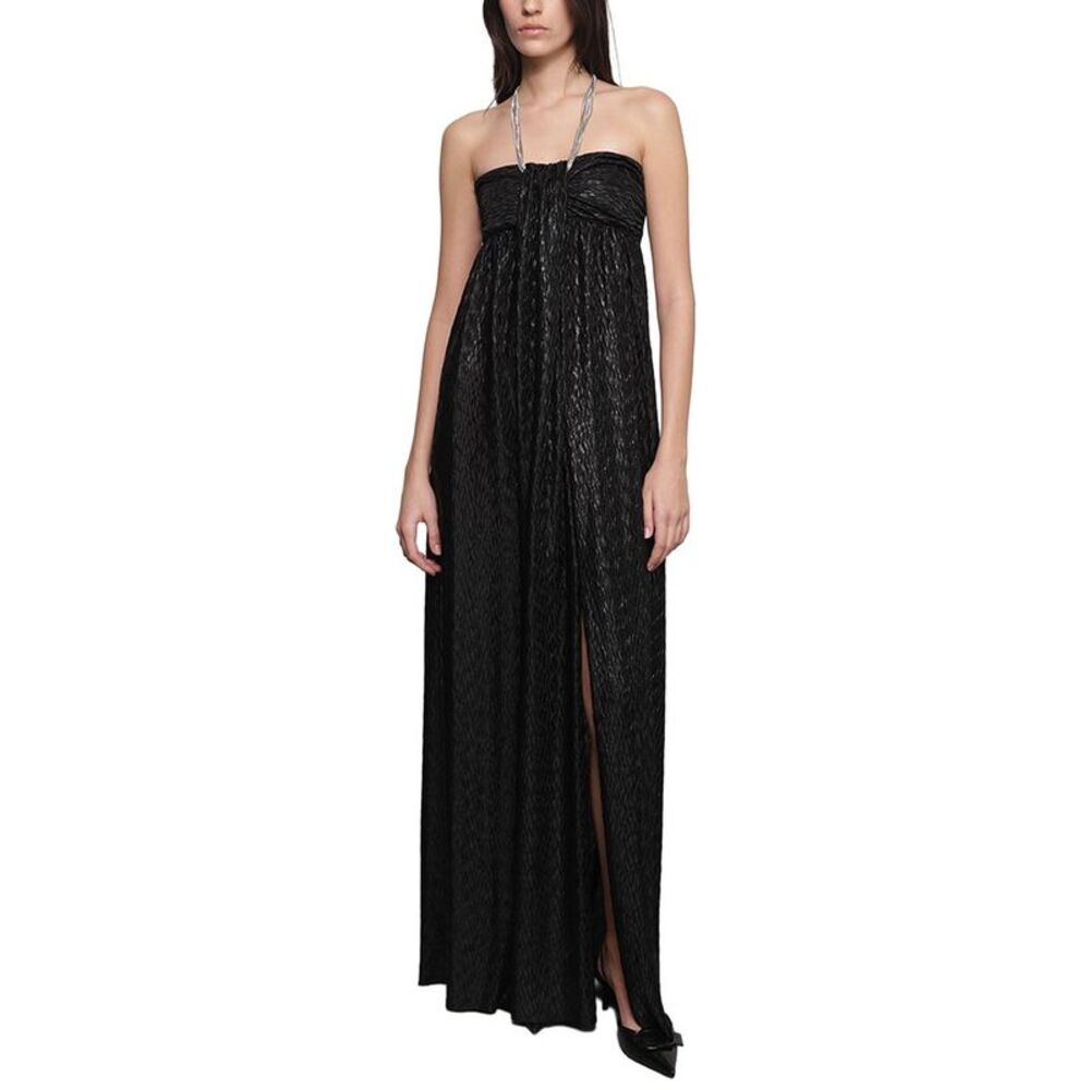 Sabina Musayev Womens Bruna Maxi Dress, Black